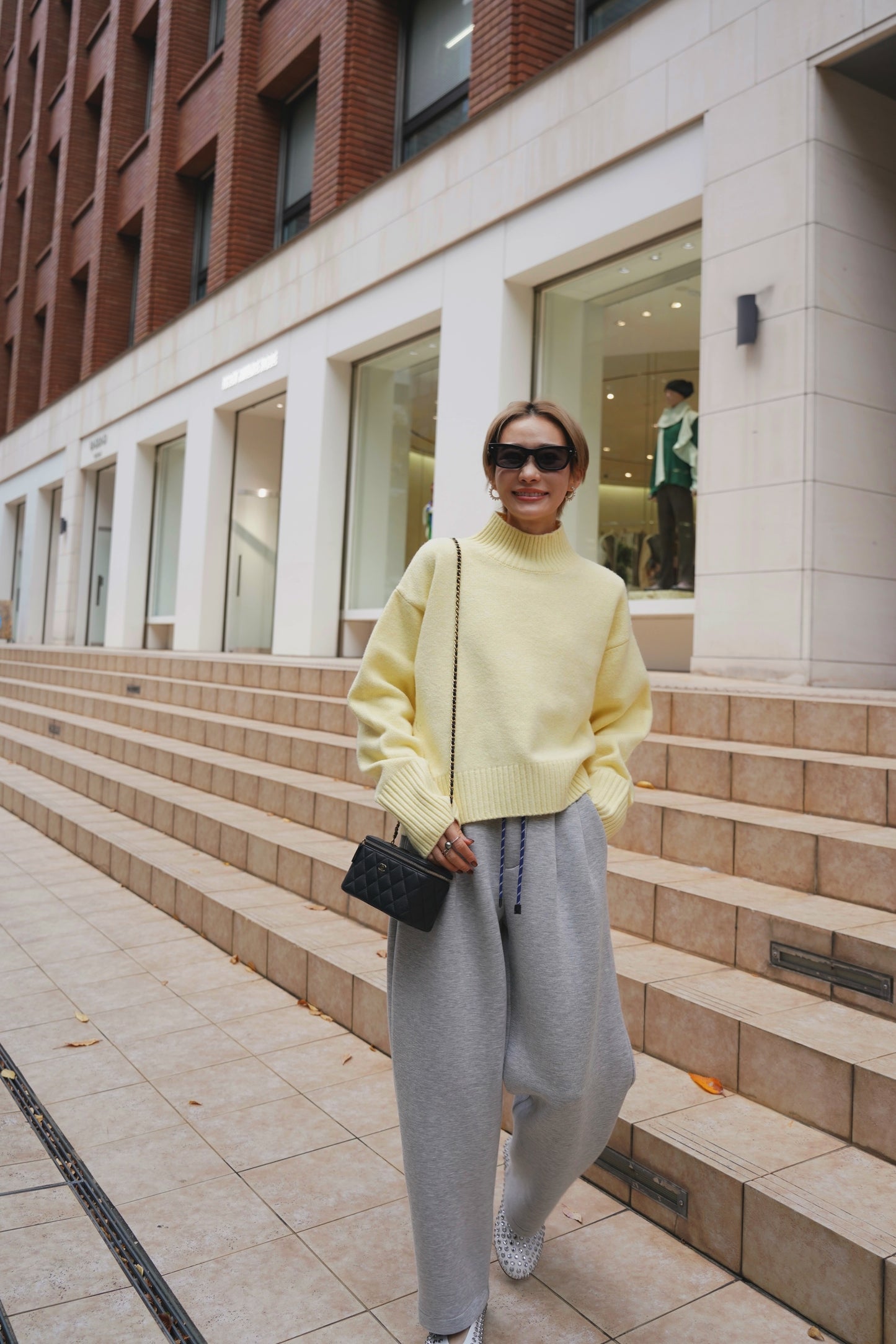 タートルニット【YELLOW】