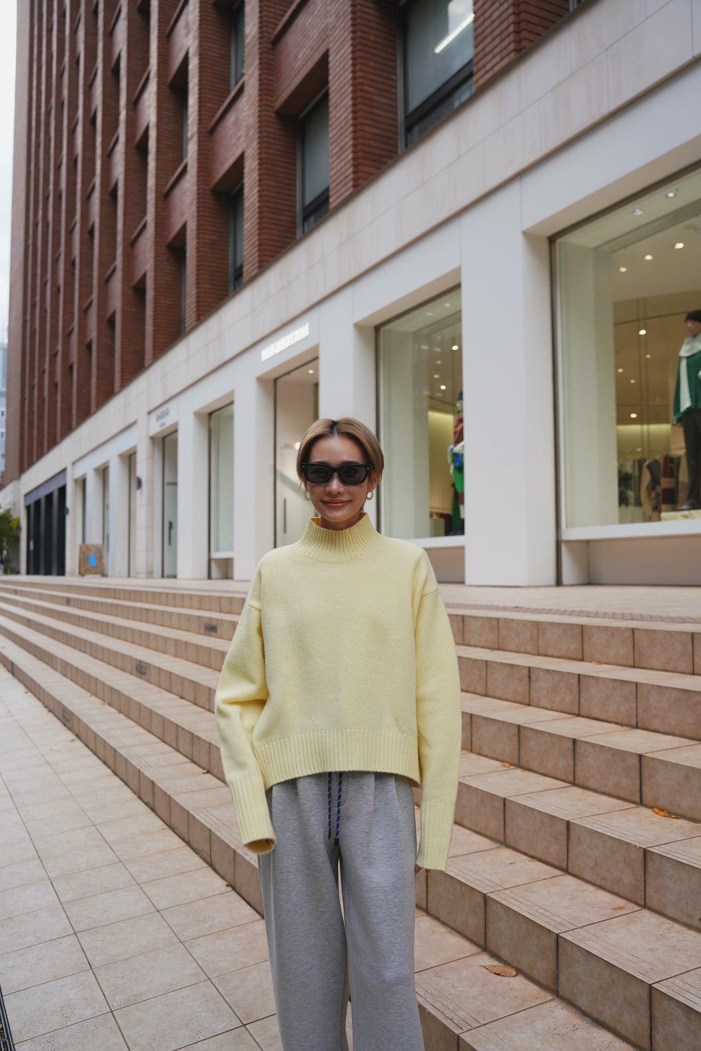 タートルニット【YELLOW】