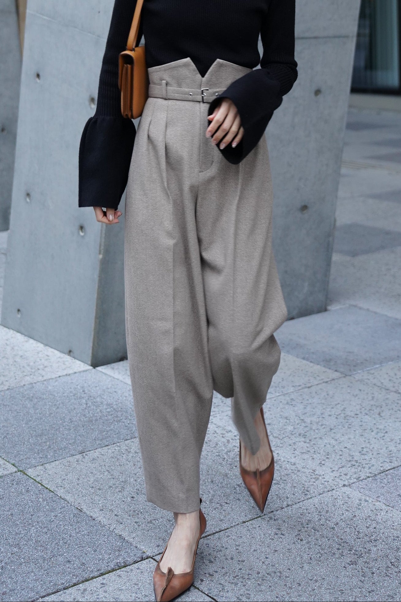 ツイードコクーンPT【BEIGE】