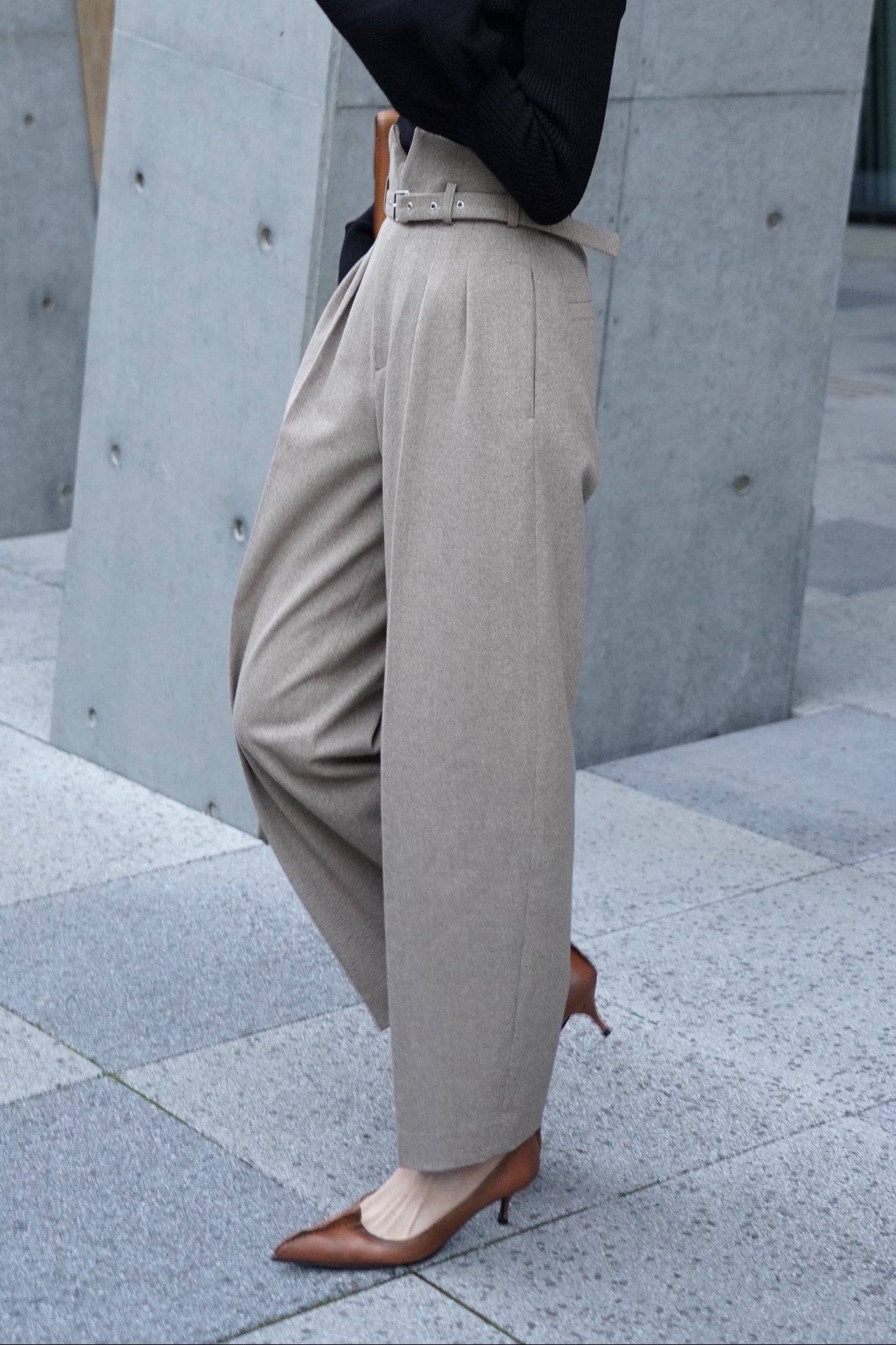 ツイードコクーンPT【BEIGE】