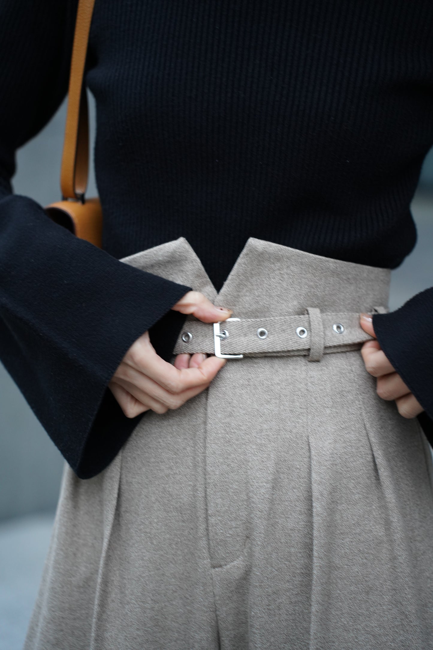 ツイードコクーンPT【BEIGE】