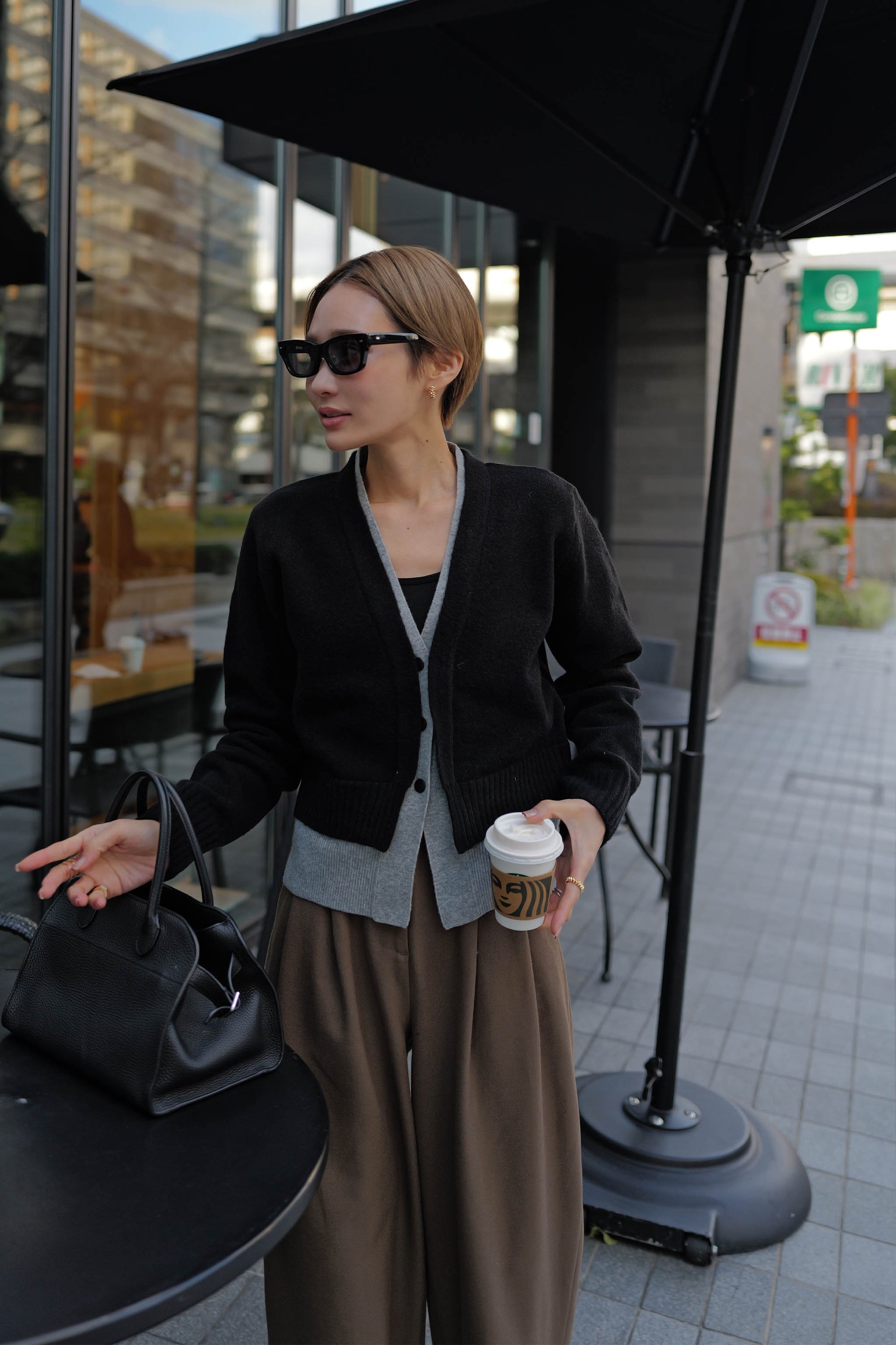 2021AW GroundY デシンレイヤードカーディガン 2021AW GroundY デシンレイヤードカーディガン