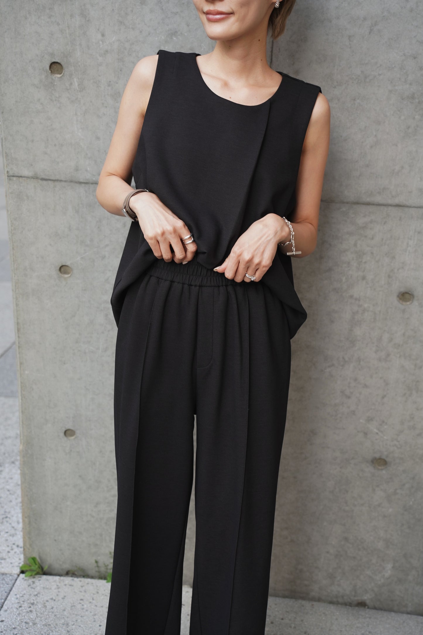 イージータックトップス【BLACK】