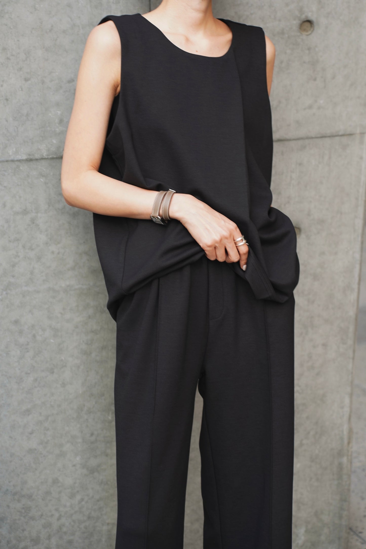 イージータックトップス【BLACK】