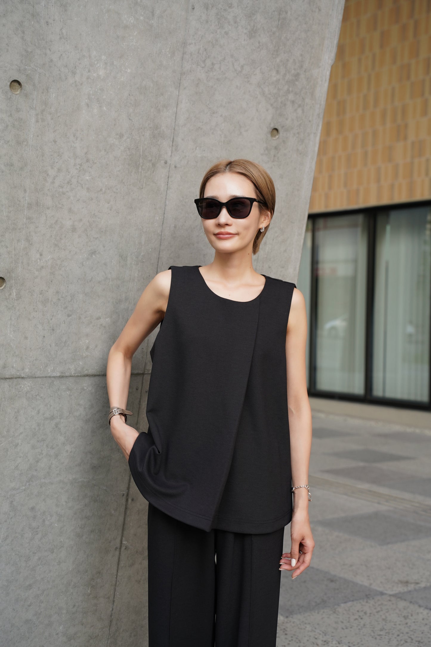 イージータックトップス【BLACK】