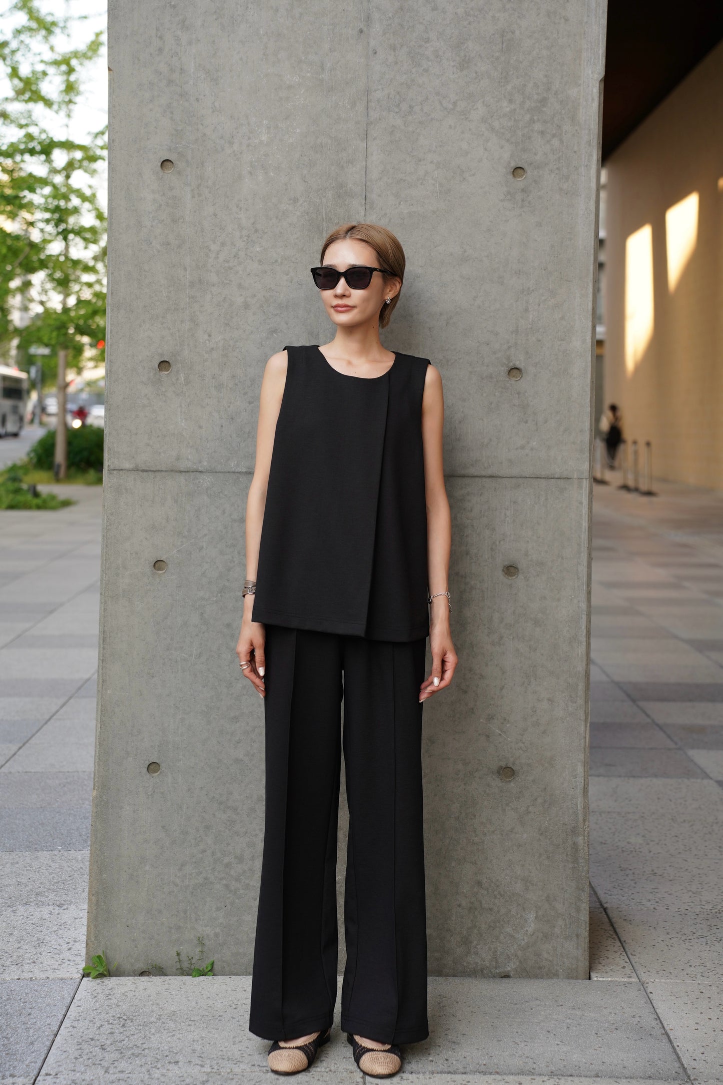 イージータックトップス【BLACK】