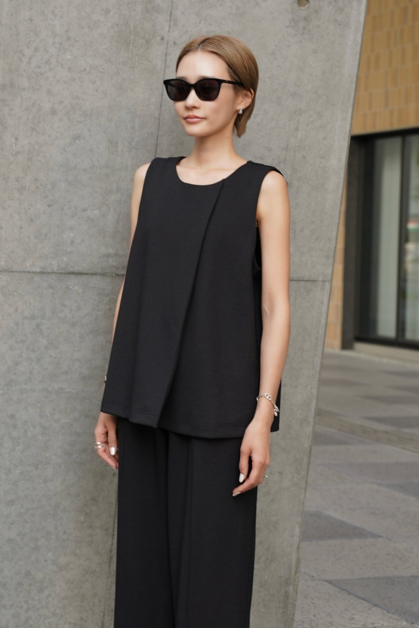 イージータックトップス【BLACK】